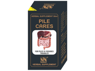 Jhactions Herbal Piles Care Drops 30ml pack front view