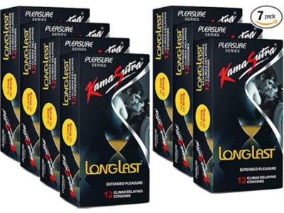 KamaSutra Pleasure Series LongLast Condom pack of 7 view 2