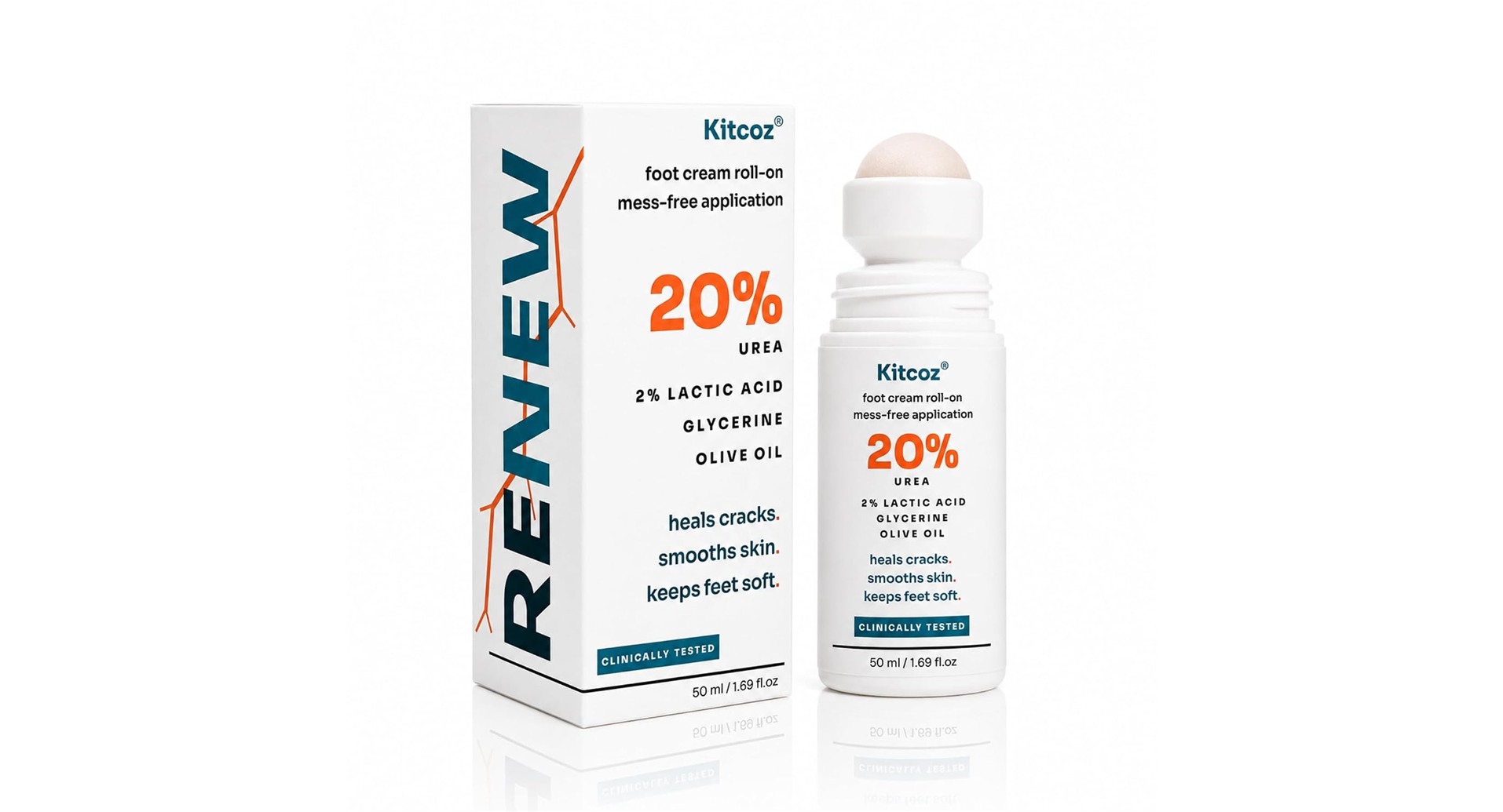 Kitcoz Foot Cream Roll On