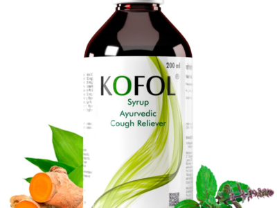 Kofol Ayurvedic Cough Syrup pack front view