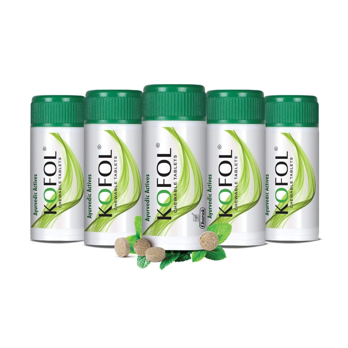 Kofol Chewable Tablets pack side view
