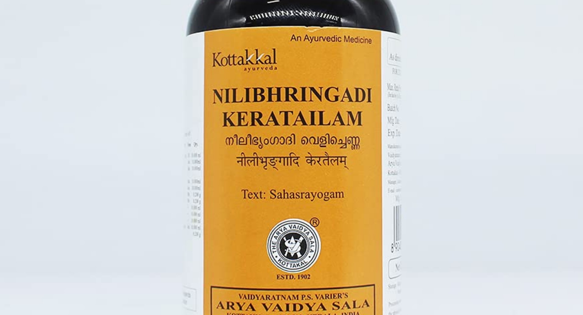 Kottakkal Nilibhringadi Kera Tailam