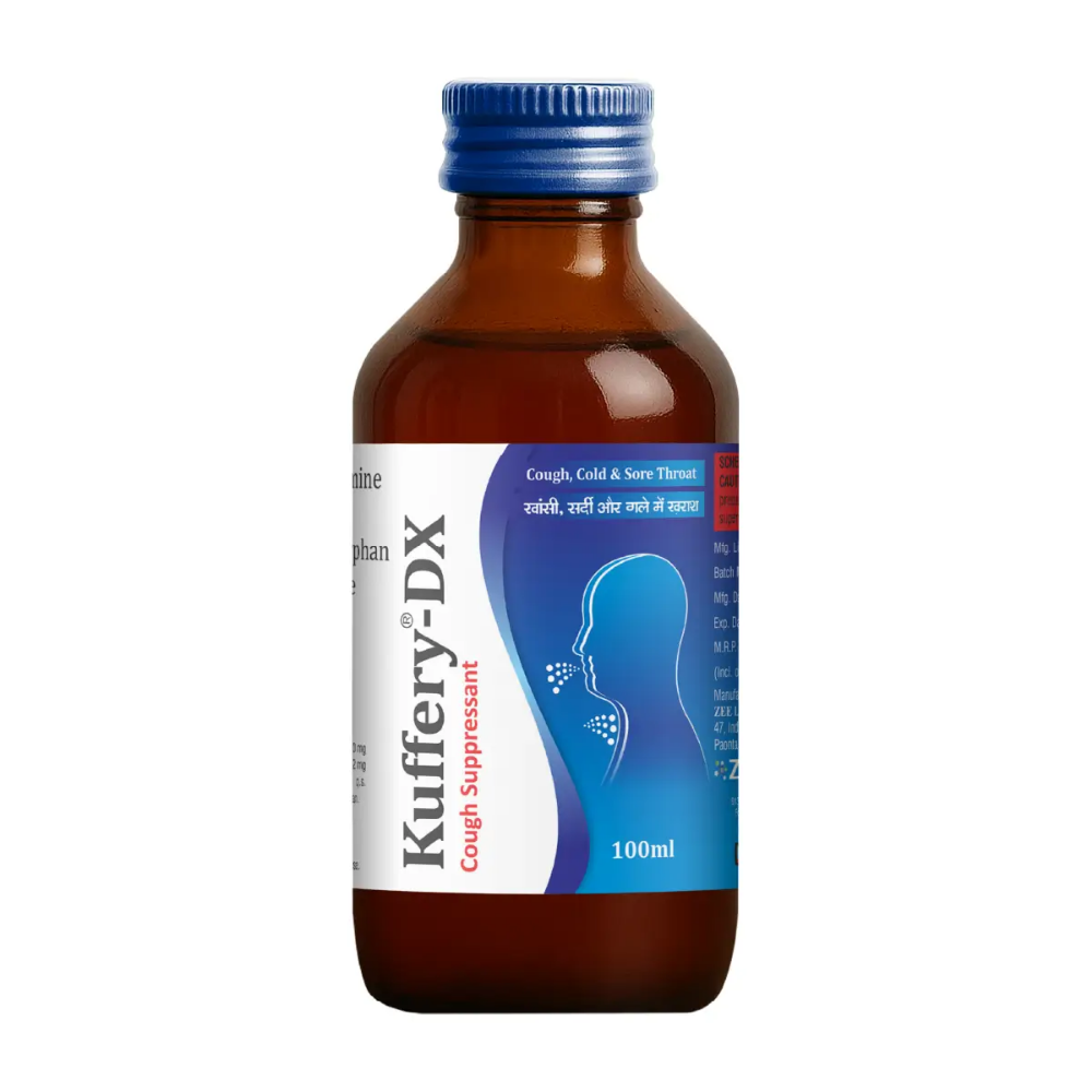Kuffery DX Dry Cough Syrup 100ml