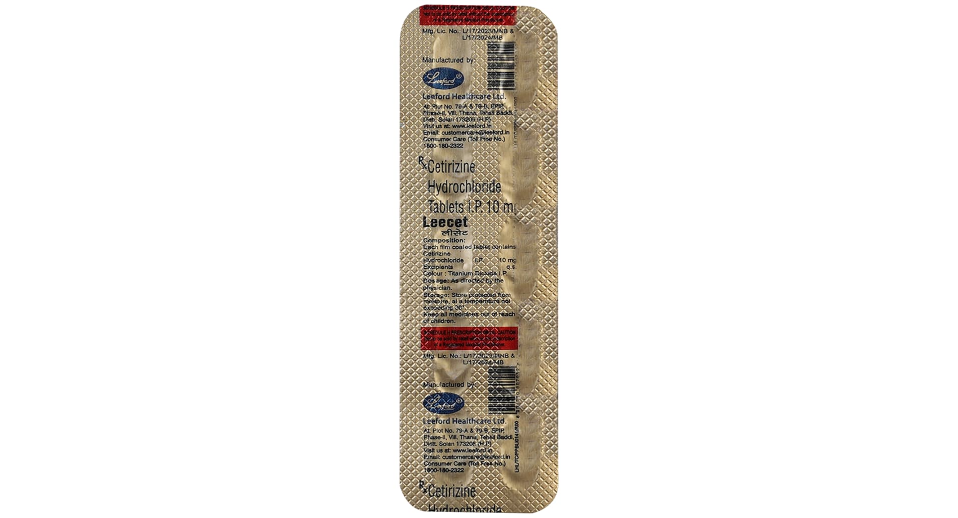 Leecet Tablet