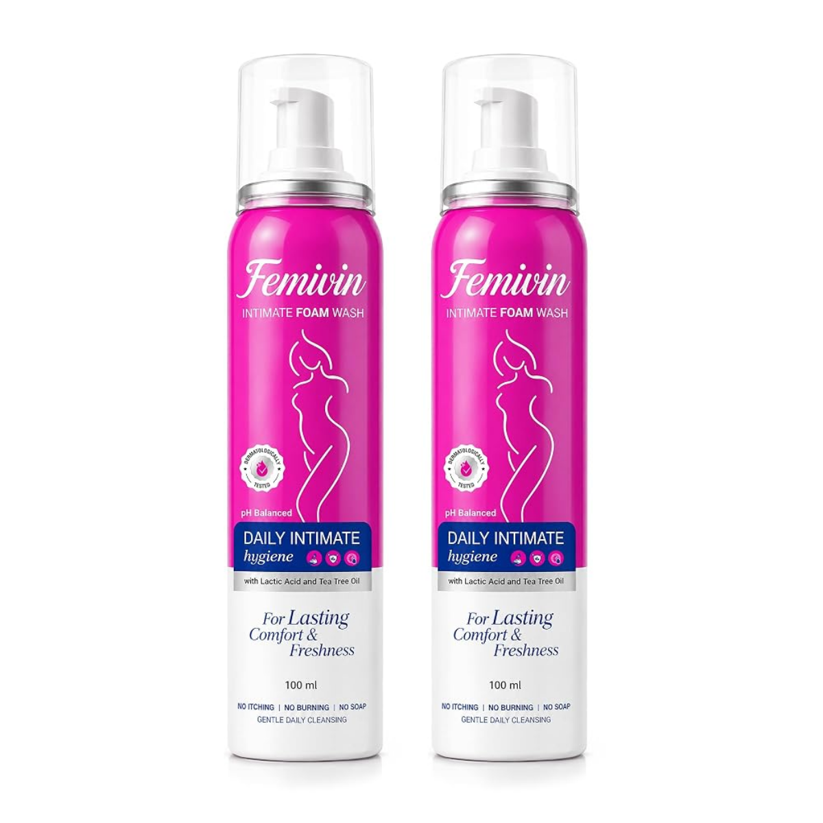 Leeford Femivin Intimate Wash for Women pack side view
