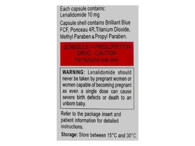 Lenalid 10mg Capsule