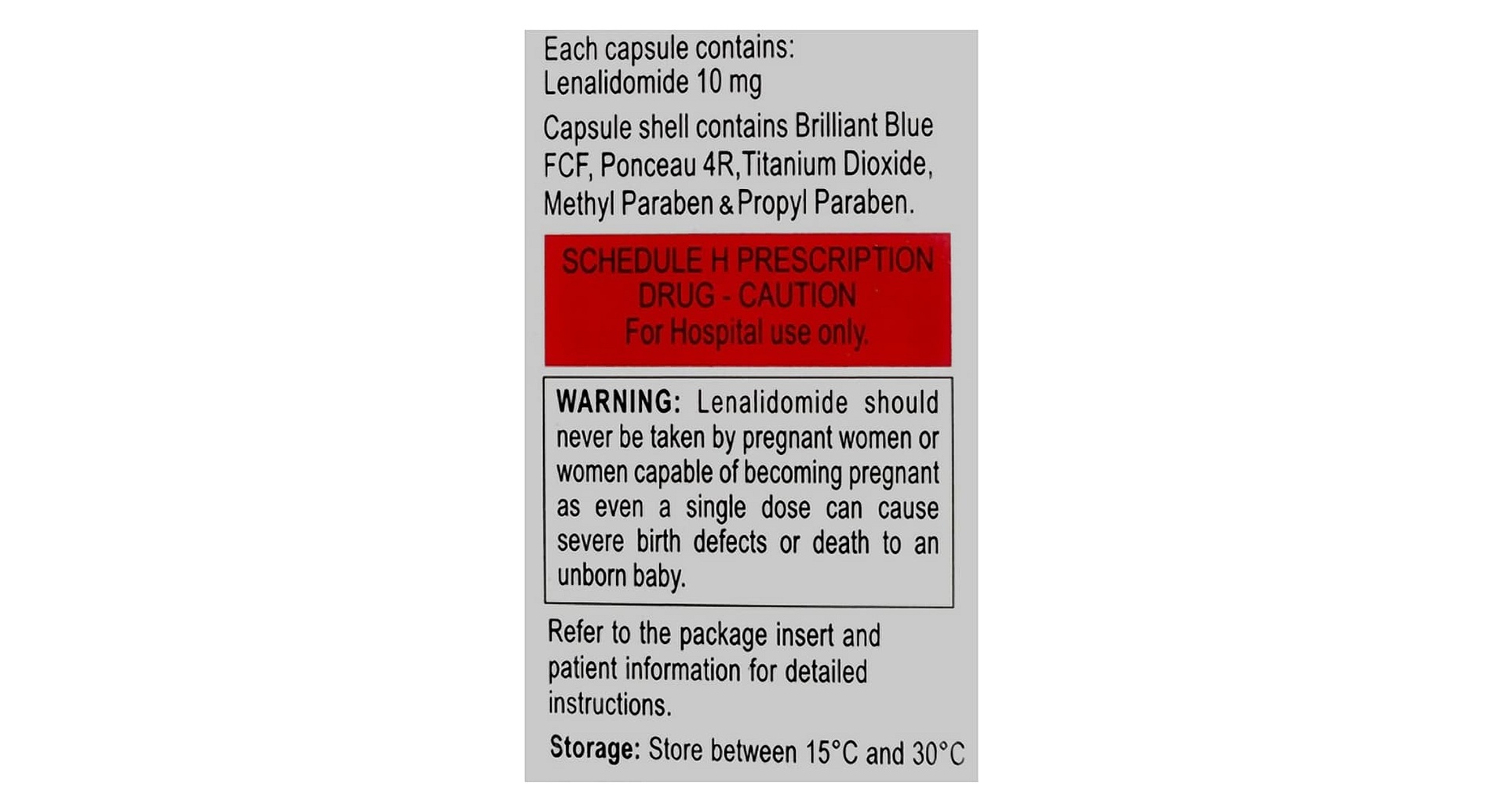 Lenalid 10mg Capsule
