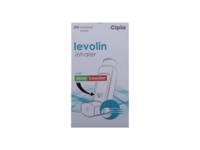 Levolin 50mcg Inhaler pack side view