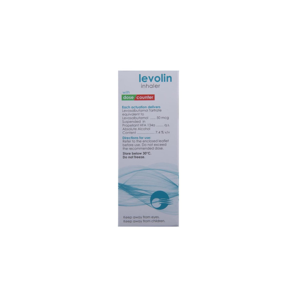 Levolin 50mcg Inhaler strip blister view