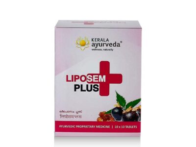 Kerala Ayurveda Liposem Plus Tablet pack front view