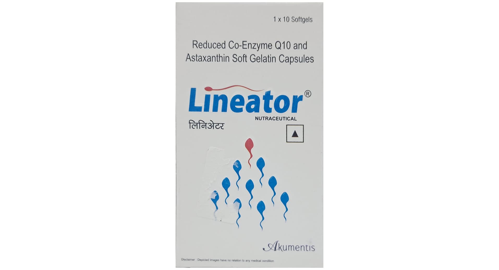 Lineator Astaxanthin and Reduced CoQ10 Capsule