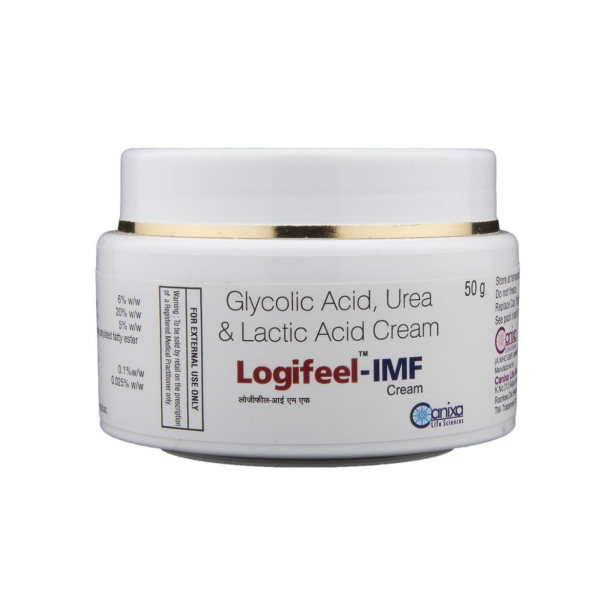 Logifeel IMF Cream pack back view