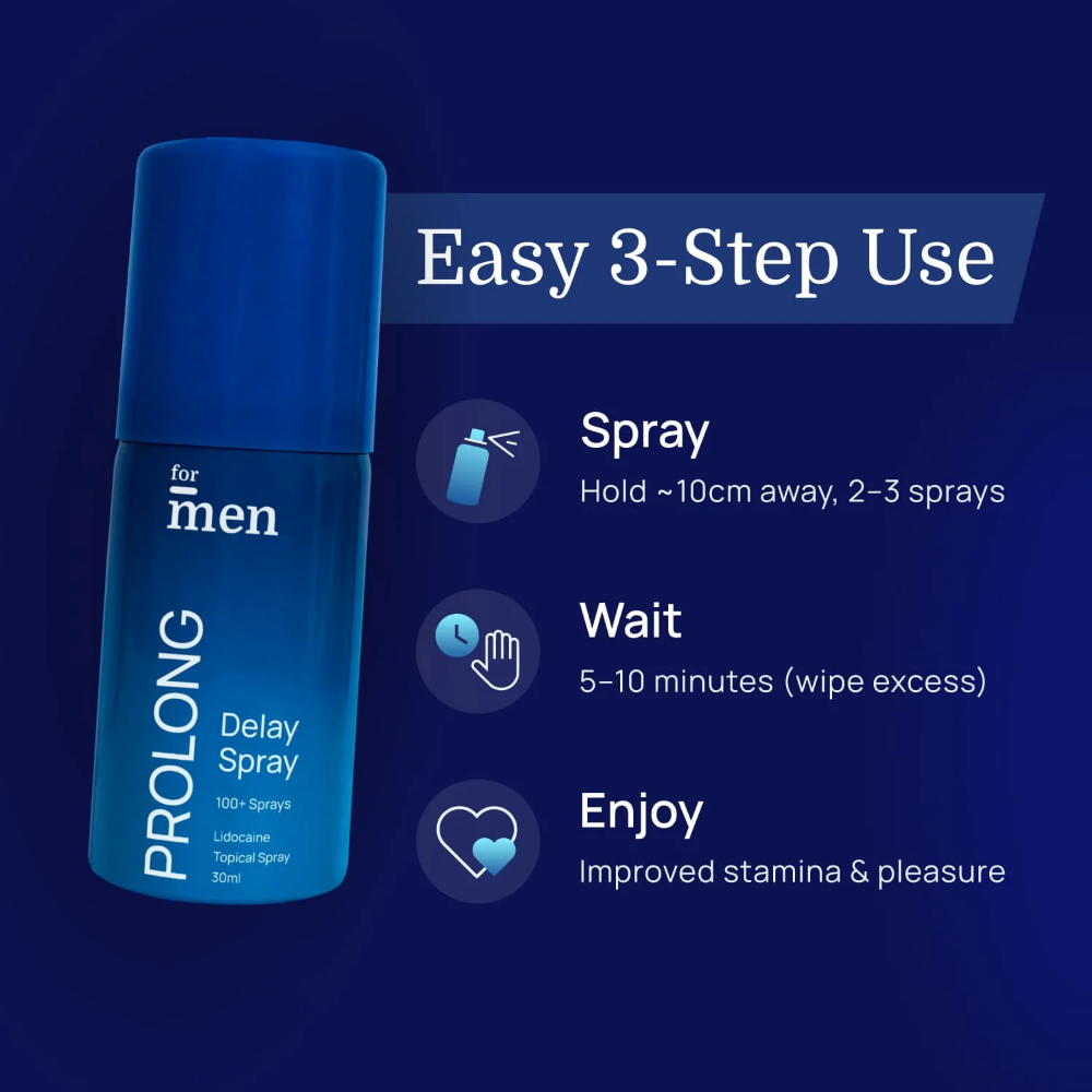 For Men Long Last Climax Delay Spray