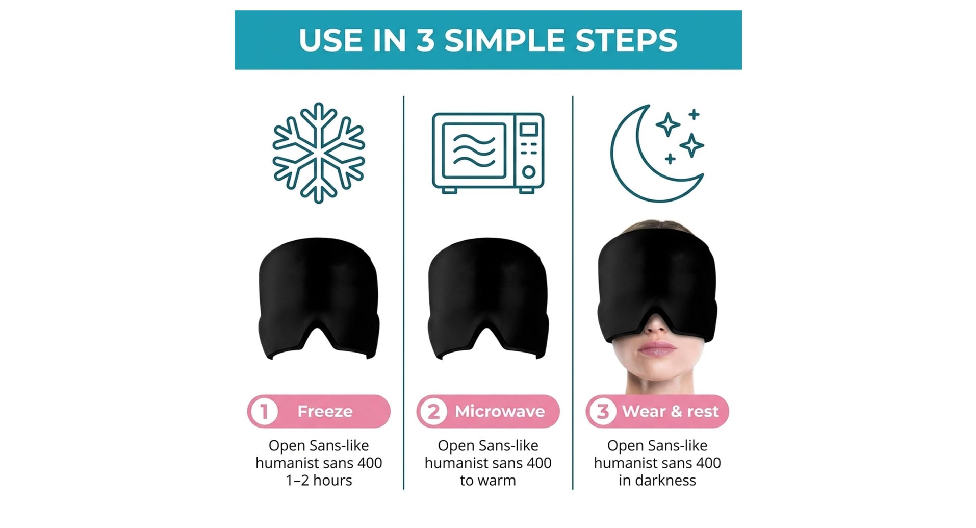 LUMONY Migraine Relief Cap