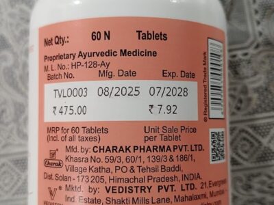 Vedistry Livercare Tablets pack side view