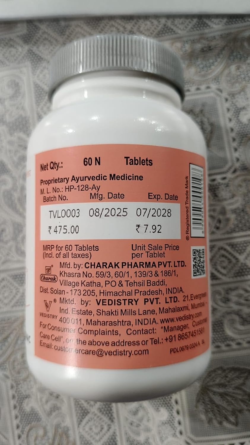 Vedistry Livercare Tablets pack side view