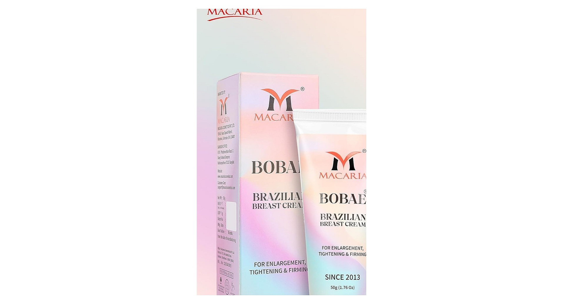 Macaria Bobae Bust Cream