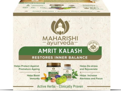 Maharishi Ayurveda Amrit Kalash pack front view