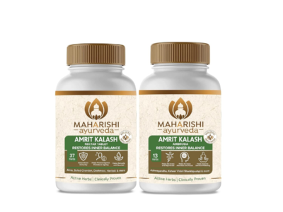 Maharishi Ayurveda Amrit Kalash pack side view