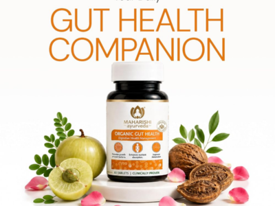 Maharishi Ayurveda Gut Health Tablet pack side view