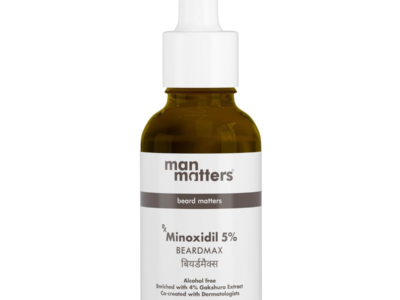 Man Matters Beardmax Minoxidil 5% Serum 30ml pack front view