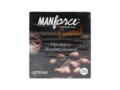 Manforce Cocktail Condoms Chocolate and Hazelnut Flavoured