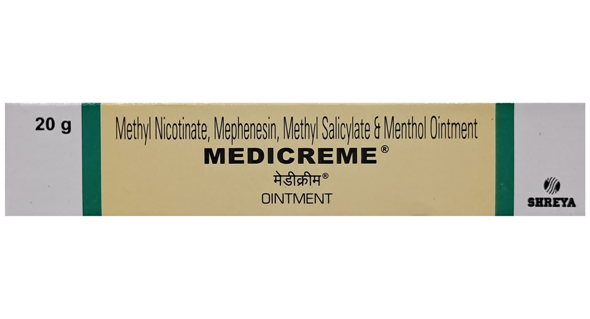 Medicreme Ointment pack side view