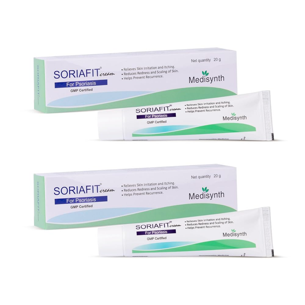 Medisynth Soriafit Cream pack side view