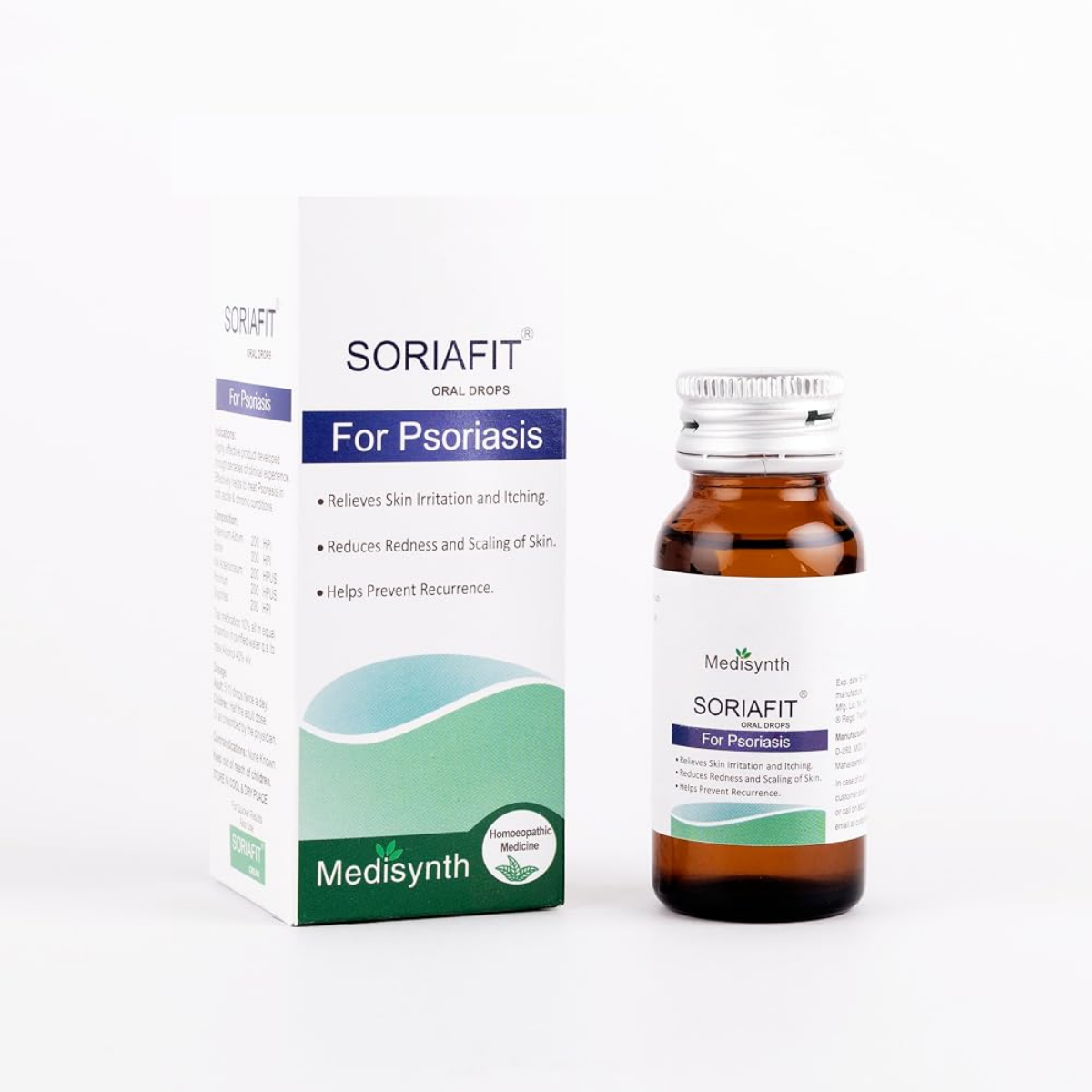Medisynth Soriafit Oral Drops strip blister view