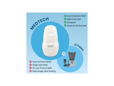 Medtech Handyvap VAP-01 Steam Inhaler pack side view