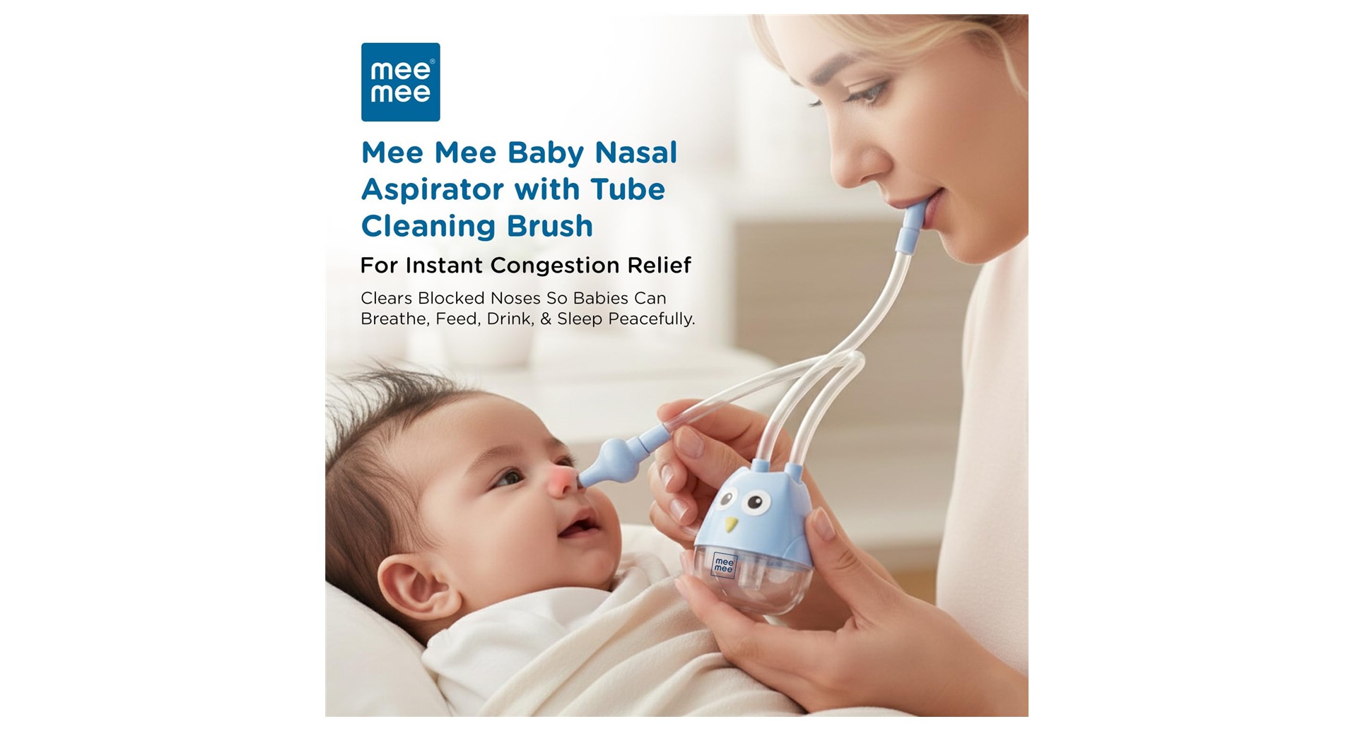 Mee Mee Sniffie Care Baby Nasal Aspirator