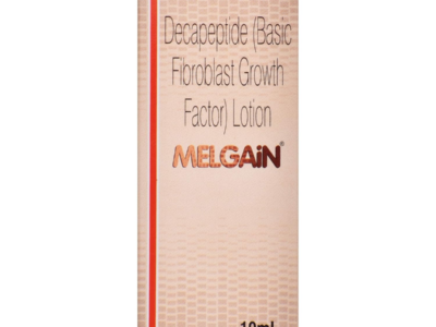 Melgain Lotion pack side view