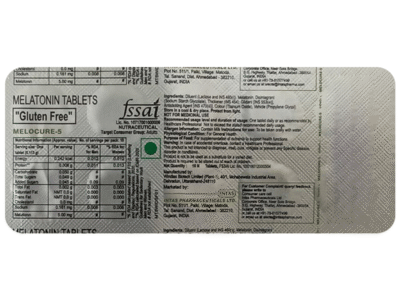 Melocure 5mg Tablet strip pack front