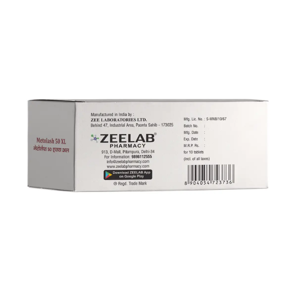 Metolash 50 XL Tablet