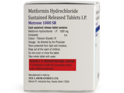 Metrose 1000mg SR Tablet