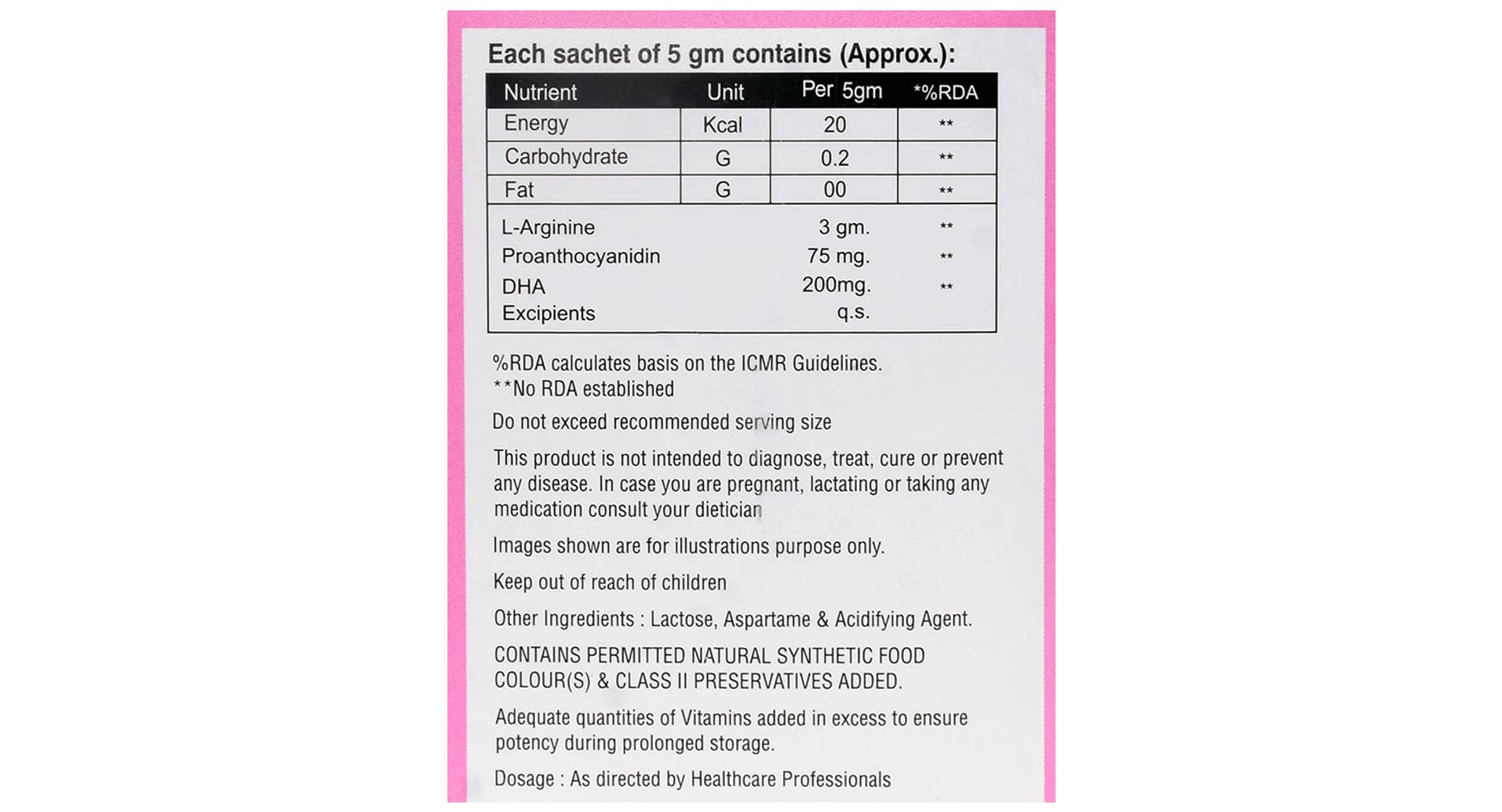 MHB Lyco Health-A Sachet