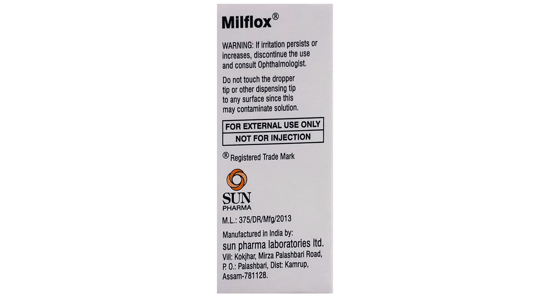 Milflox 0.5 Eye Drop - Image 3
