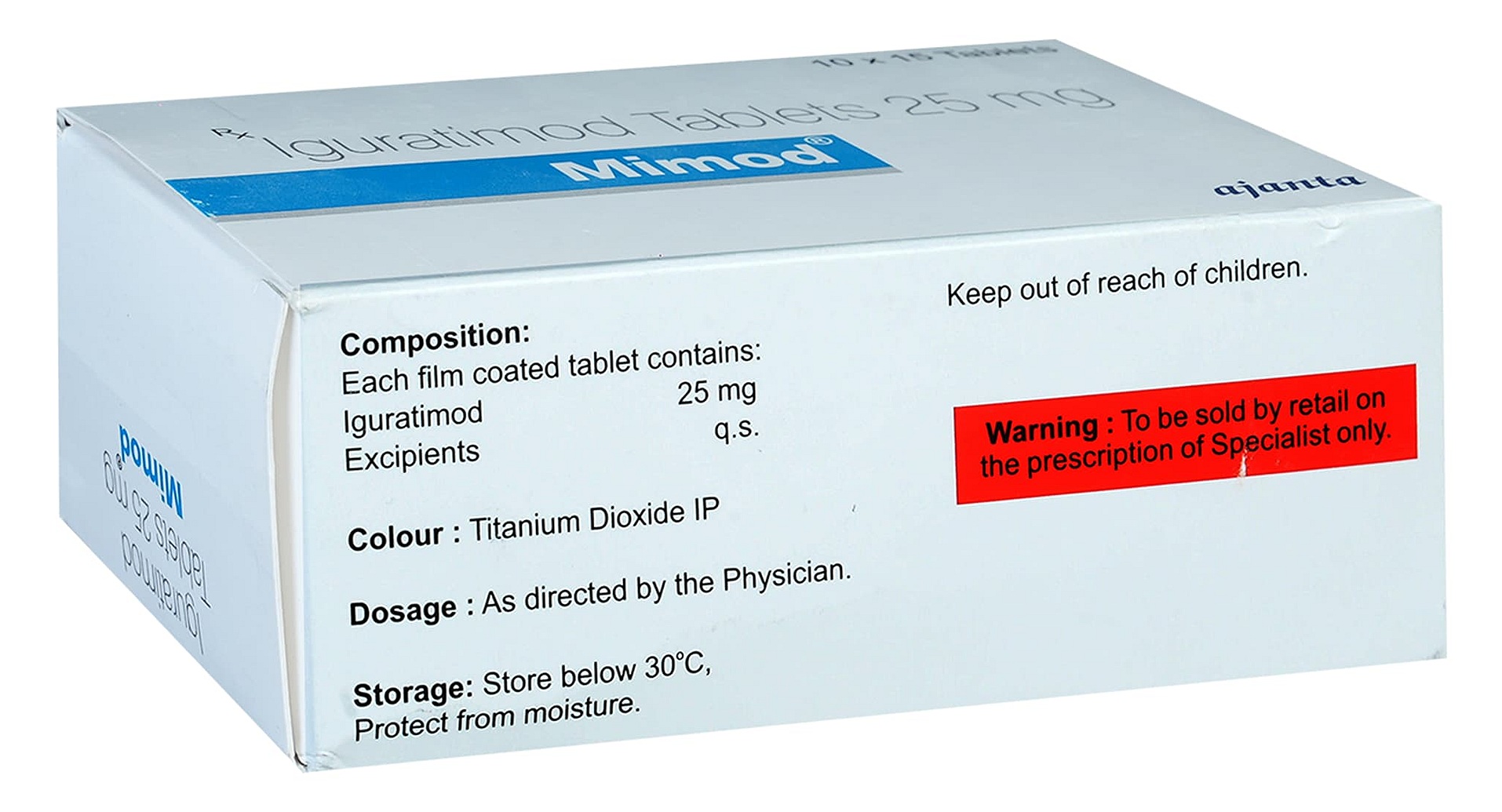 Mimod 25mg Tablet