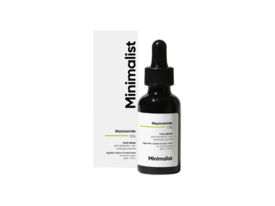 Minimalist 10% Niacinamide Face Serum pack front view