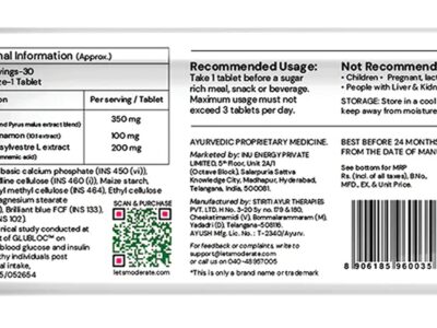 Moderate Plant Based Sugar Slayer Tablet
