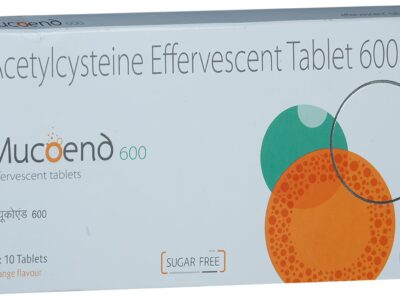 Mucoend 600mg Effervescent Tablet