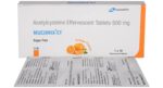 Mucomix ET 600mg Effervescent Tablet
