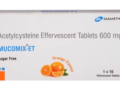 Mucomix ET 600mg Effervescent Tablet