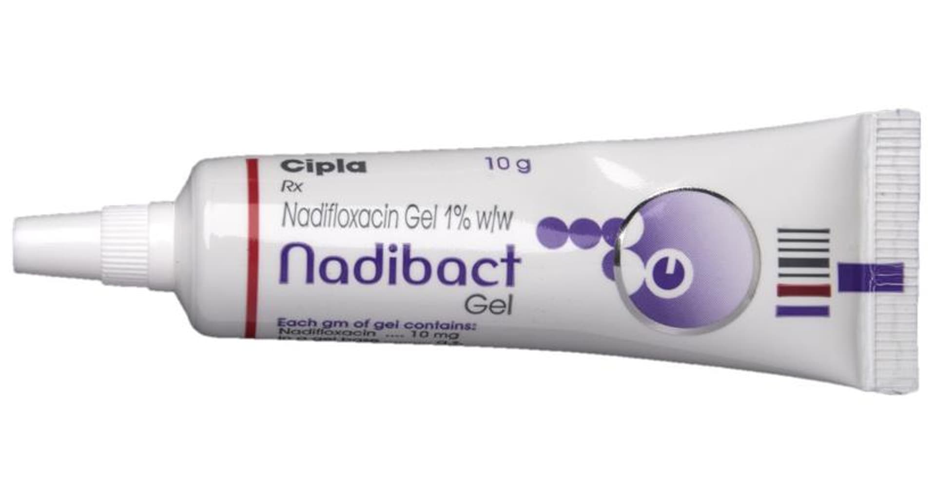Nadibact Gel pack side view