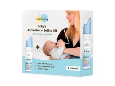 Nasobuddy Baby Aspirator and Saline Kit
