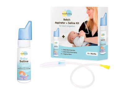 Nasobuddy Baby Aspirator and Saline Kit