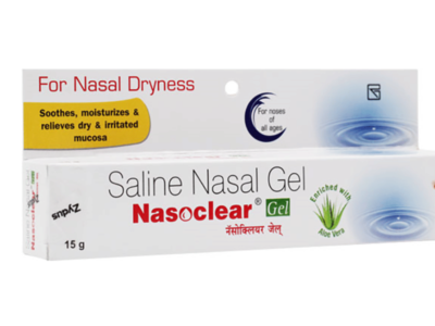 Nasoclear Gel box close-up