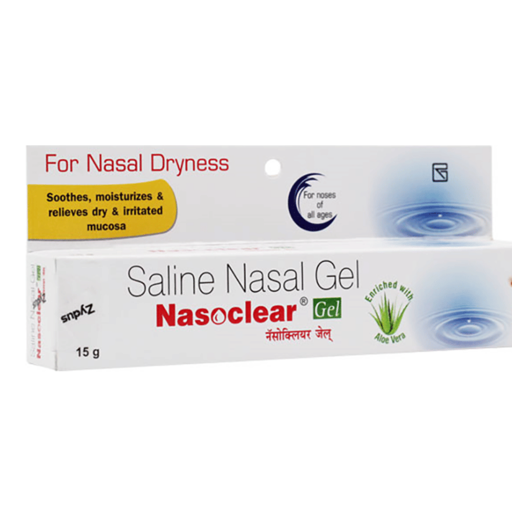 Nasoclear Gel box close-up