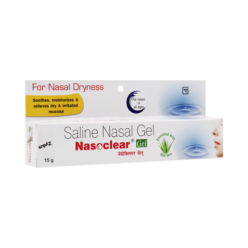 Nasoclear Gel 15 g box front