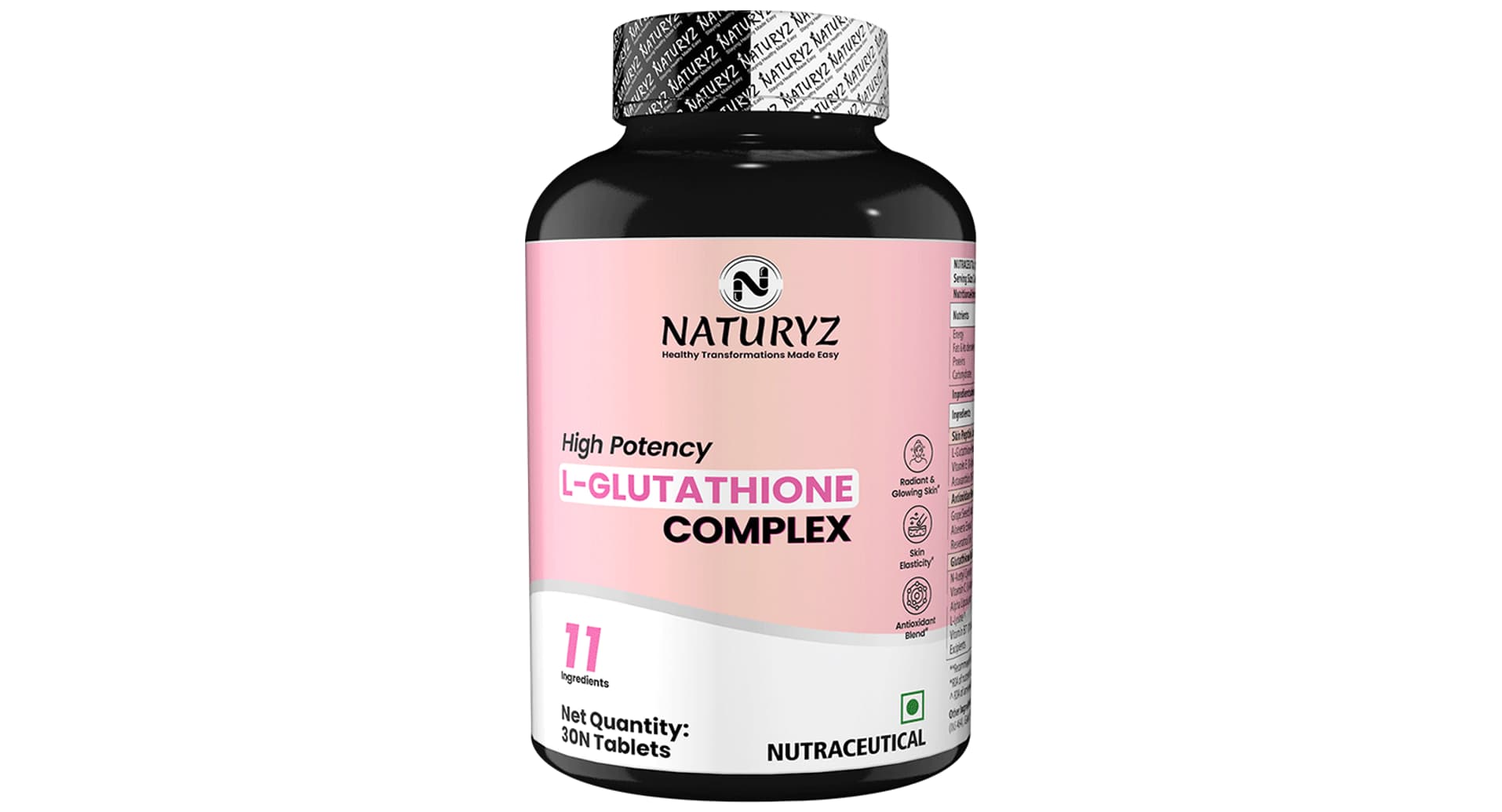 Naturyz L-Glutathione Complex with Skin Peptide Tablet